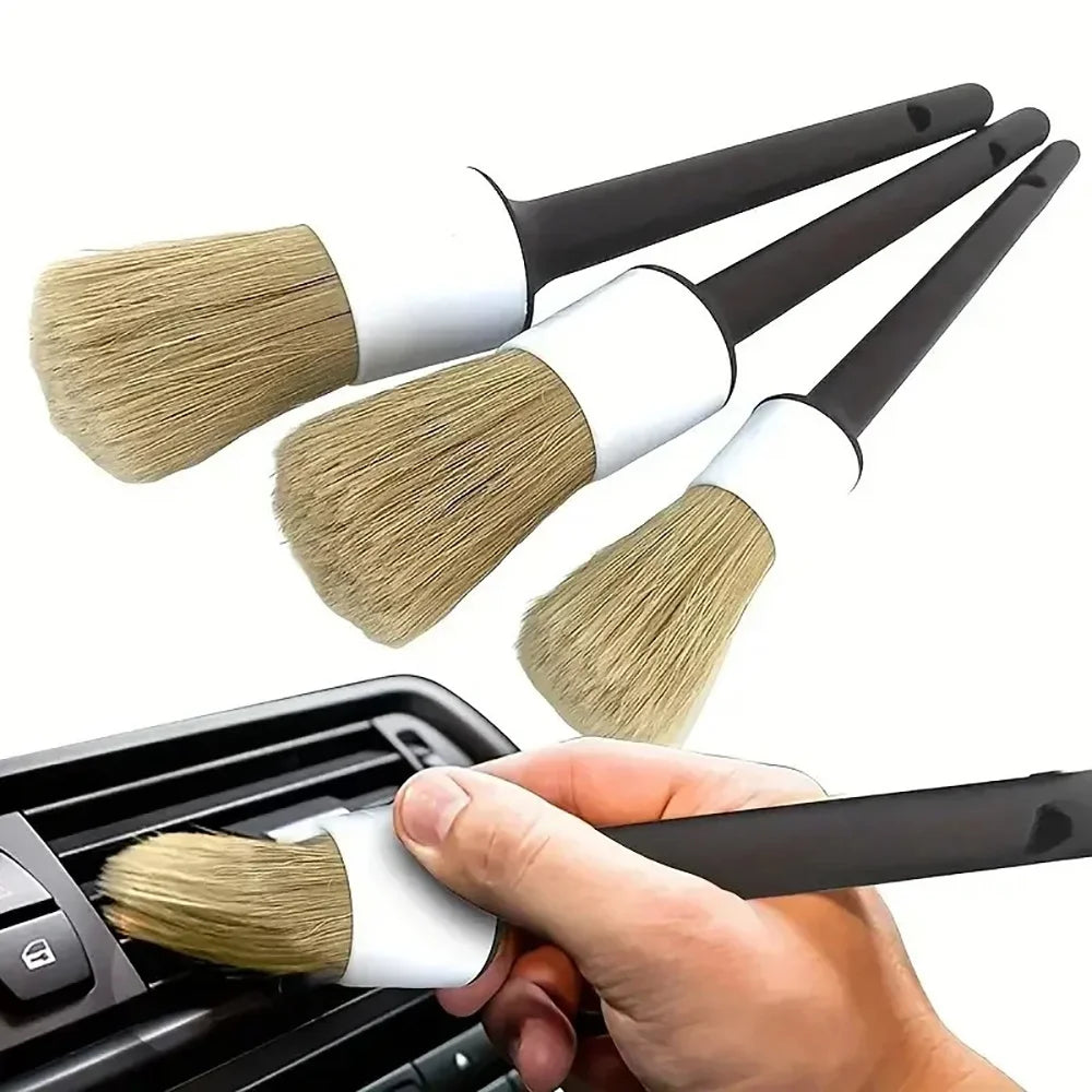 Cepillo de detailing para interior del coche