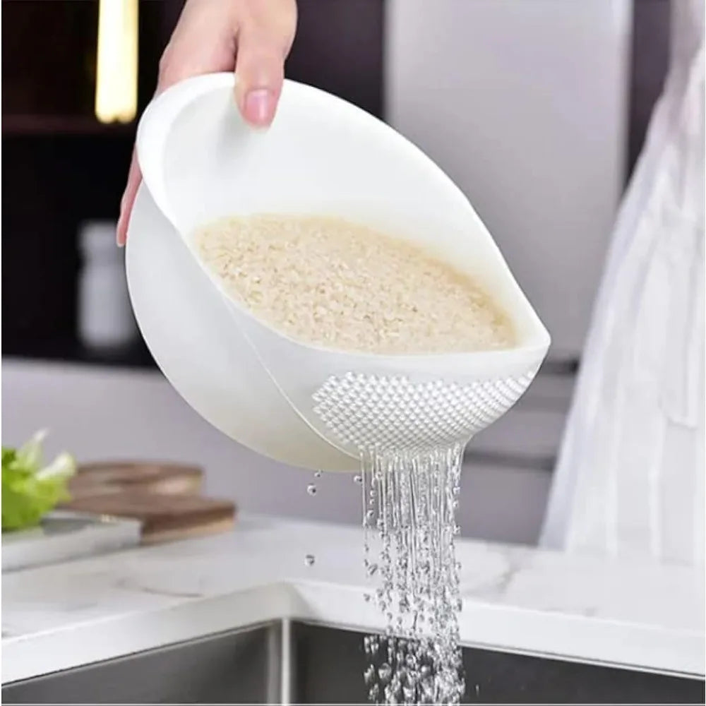 Escurridor multifunción para arroz y verduras