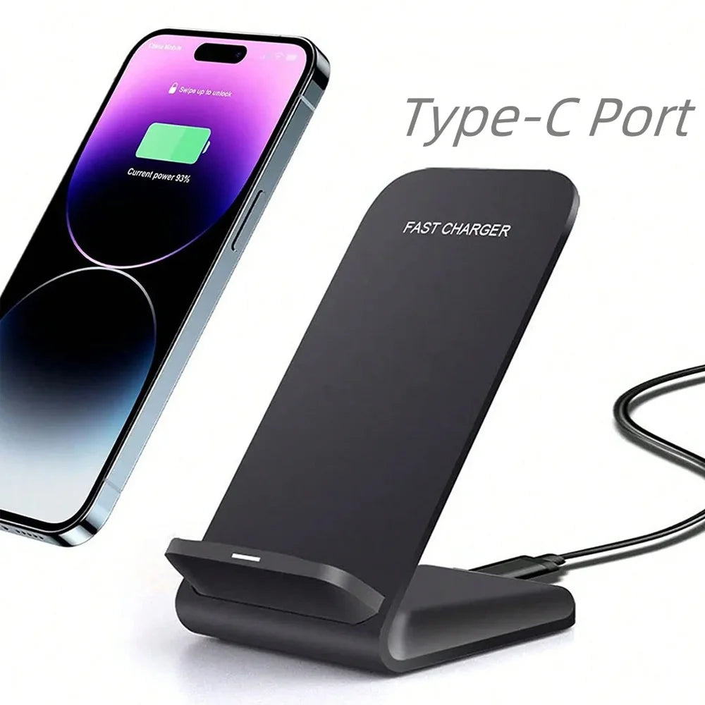Cargador inalámbrico rápido (compatible Samsung/iPhone)