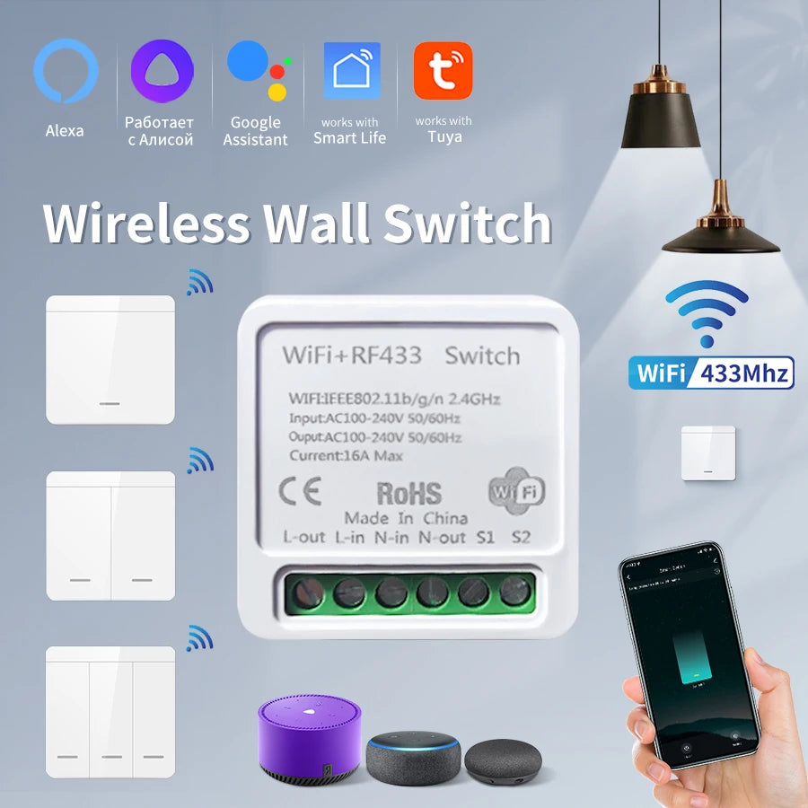 Interruptor de luz inteligente WiFi