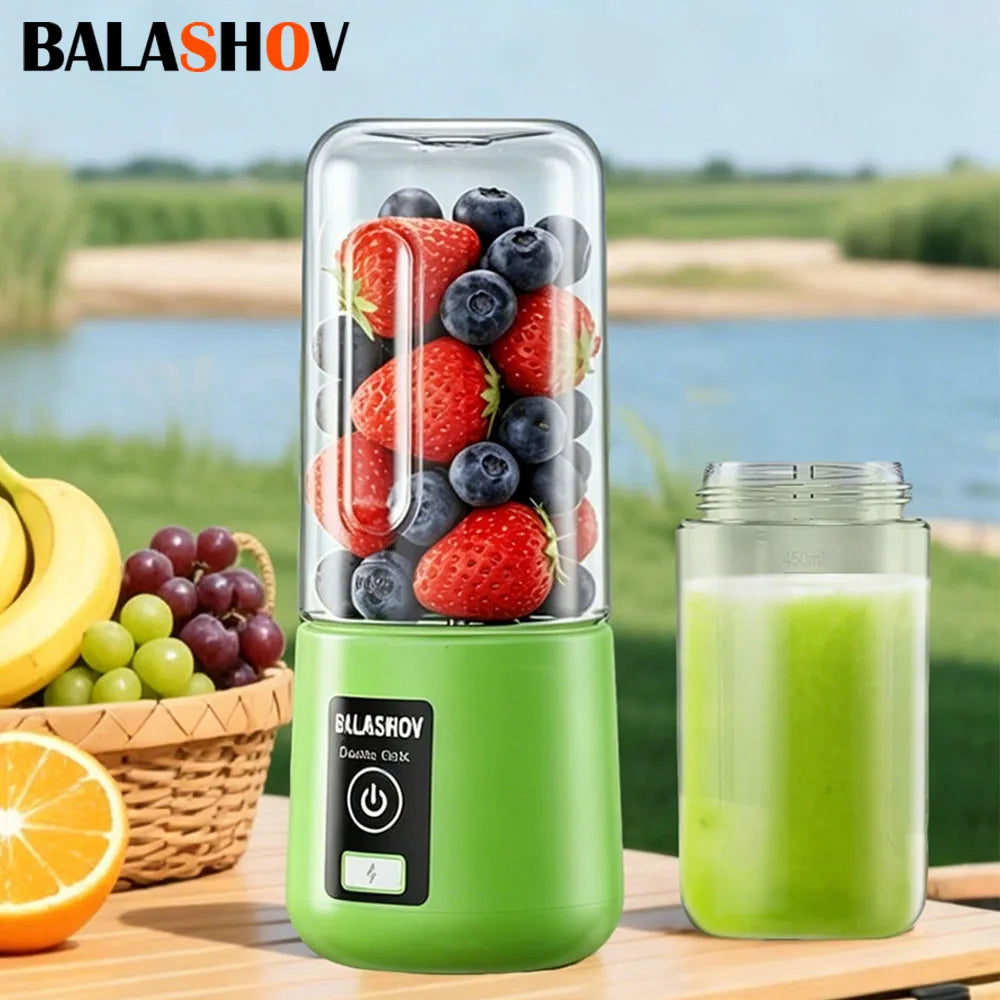 Batidora/exprimidor portátil USB 450ml