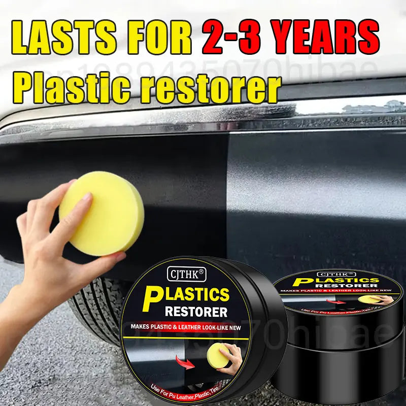 Restaurador de plásticos del coche (negro intenso)