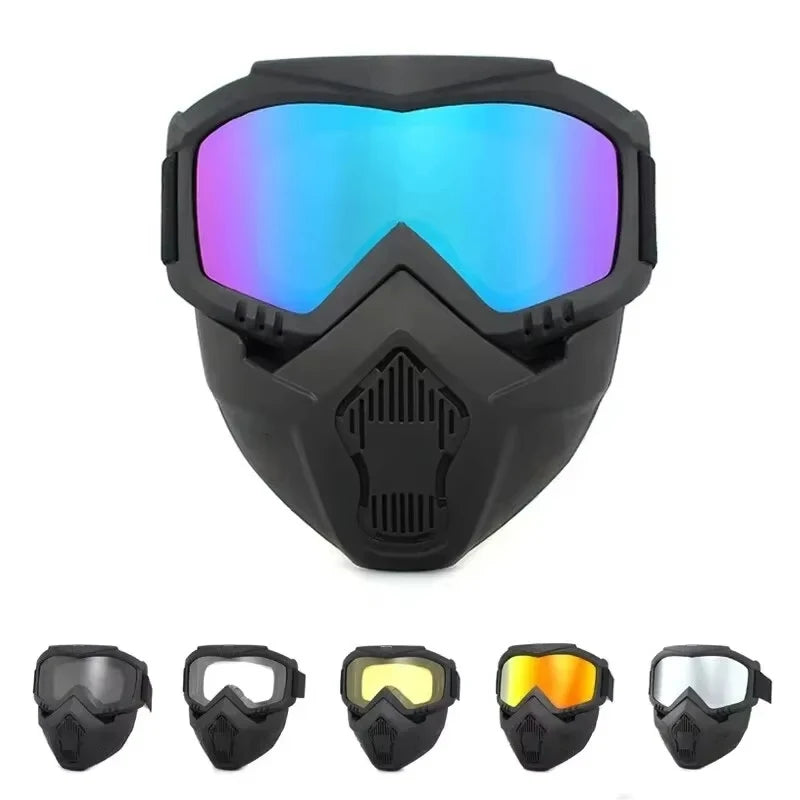 Gafas de sol deportivas envolventes antiviento