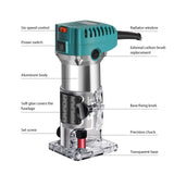 Fresadora recortadora eléctrica 2000W para madera