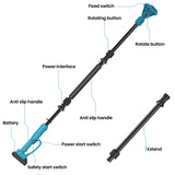 Pértiga extensible 2m para podadora/motosierra