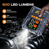 Arrancador de coche 1500A + compresor 150PSI powerbank 25000mAh