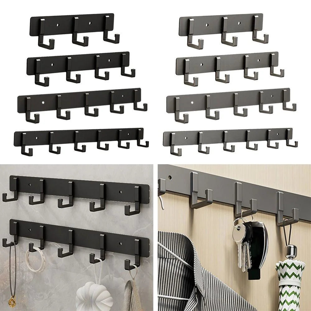 Perchero de pared sin taladro