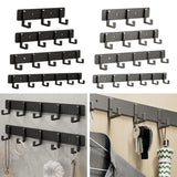 Perchero de pared sin taladro