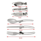 Kit de cocina camping con hornillo