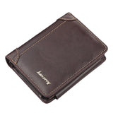 Cartera de hombre de piel sintética con cremallera