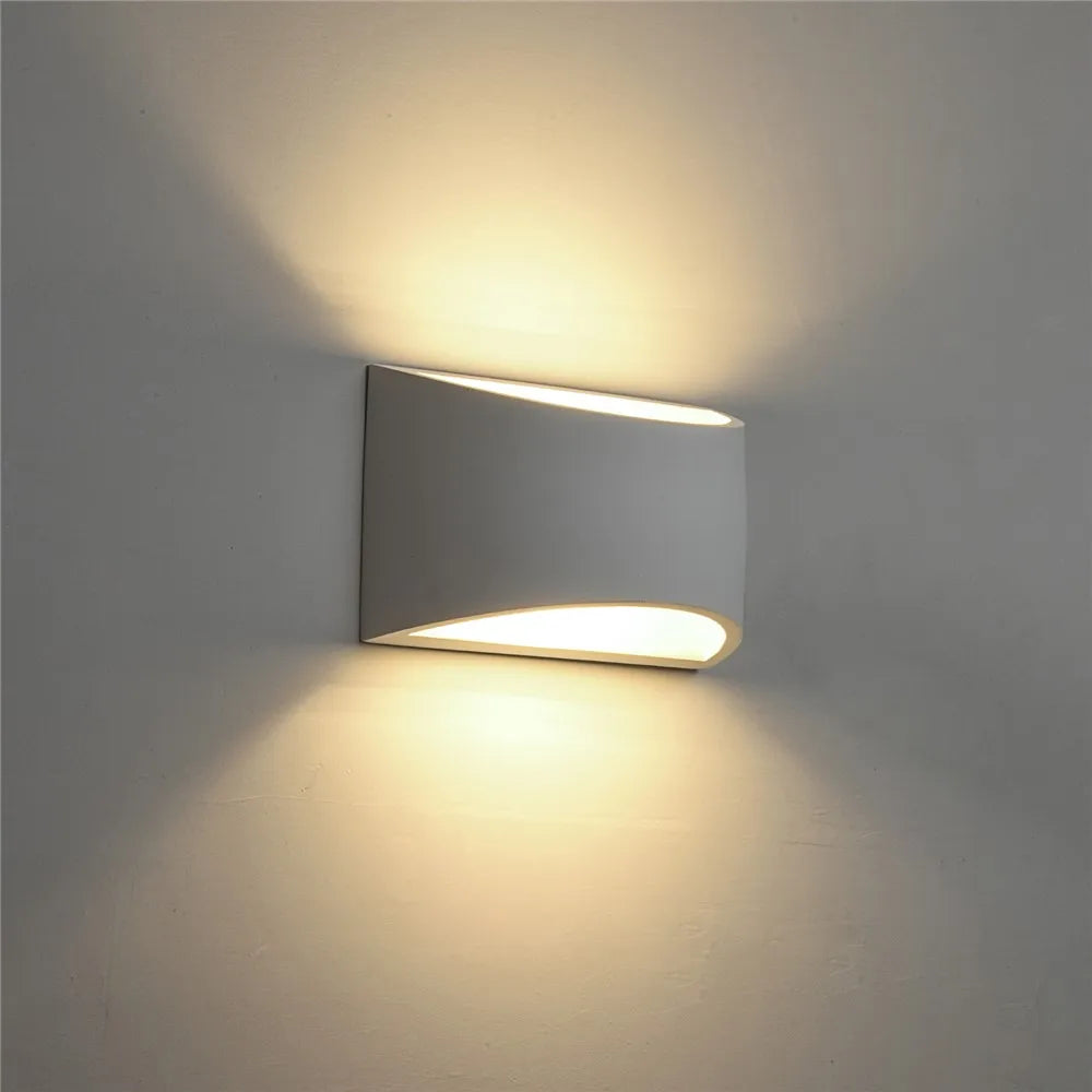 Aplique LED 6W arriba/abajo aluminio