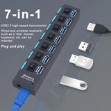 Ladrón USB 3.0 de varios puertos