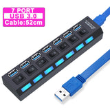 Ladrón USB 3.0 de varios puertos