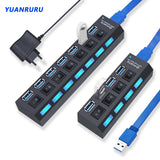 Ladrón USB 3.0 de varios puertos