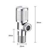 Llave de paso de latón G1/2 para grifo