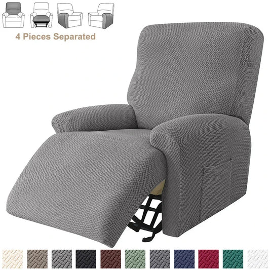 Funda elástica jacquard para sillón relax
