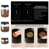 Bote hermético para café en grano