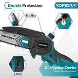 Mini motosierra YOFIDRA 6" con engrasador