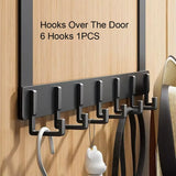Colgador de puerta de 6 ganchos