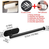 Soporte adhesivo para papel de cocina