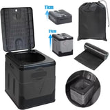 Inodoro plegable portátil para camping y coche