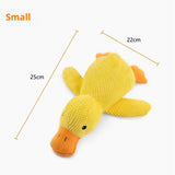 Pato de peluche para dormir con tu perro