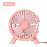 Mini ventilador de mesa recargable USB