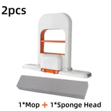 Mini fregona de esponja autoescurrible