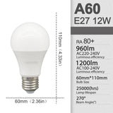 Pack de 10 bombillas LED E27