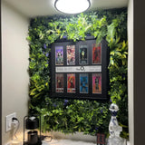 Panel de seto artificial para pared