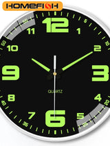 Reloj de pared luminoso de 20 cm