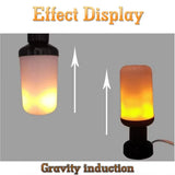 Bombilla LED efecto llama