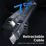 Cargador de coche USB-C 105W carga rápida
