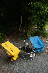Set de sillas plegables de camping ultraligeras