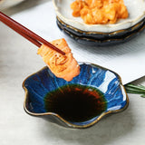 Plato de cerámica japonesa esmaltada