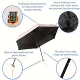 Paraguas mini de bolsillo con protección solar