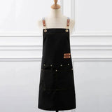 Delantal de cocina impermeable y antigrasa