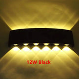 Aplique LED IP65 aluminio interior/exterior