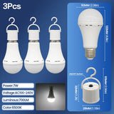 Bombilla LED recargable de emergencia E27