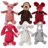 Peluche mordedor de pana con sonido para perro
