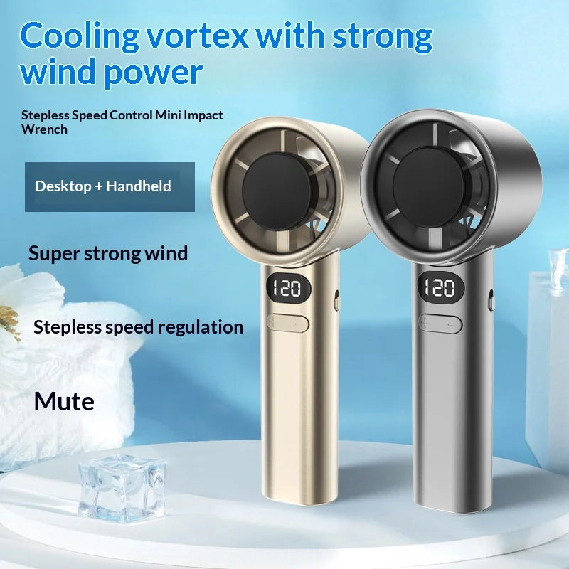 Ventilador de mano HOMEFISH recargable USB