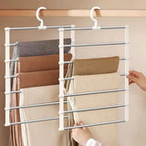 Percha multinivel para pantalones
