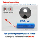 Bombilla LED recargable de emergencia E27