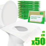 Cubreasientos de WC desechables