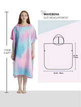 Surf Poncho Towel Poncho Quick-Dry Towel Hoodie Microfiber Beach Robe Changing Poncho Swim Towel Beach Poncho For Adults (A4)