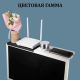 Estante para colocar sobre la pantalla o el televisor