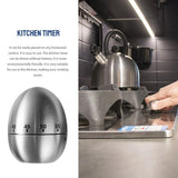 Temporizador de cocina mecánico de acero