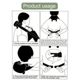 Bionic Finger Neck Shoulder Trapezius Muscle Relax Massager Neck Cervical Kneading Massage Shawl Brushless Motor Neck masajeador