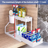 Organizador extensible bajo fregadero 2 niveles