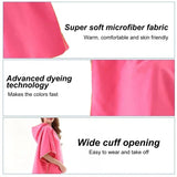 Toalla poncho de microfibra con capucha